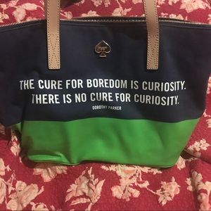 Kate spade the cure for boredom tote